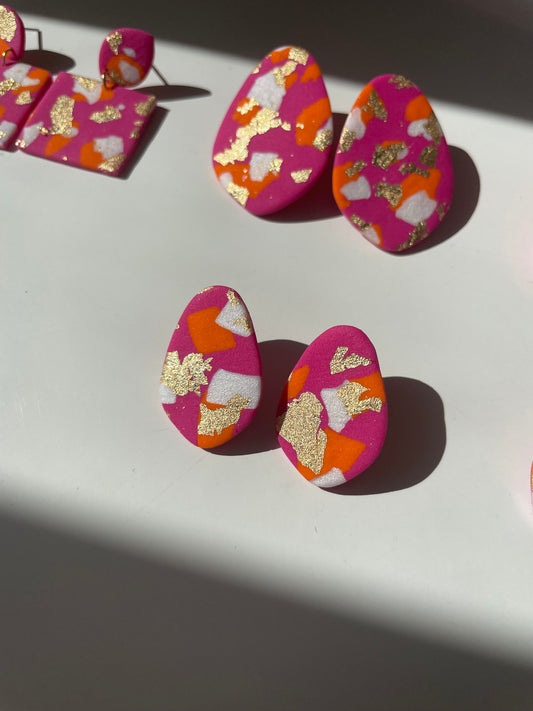 Mini harri tie dye rosa