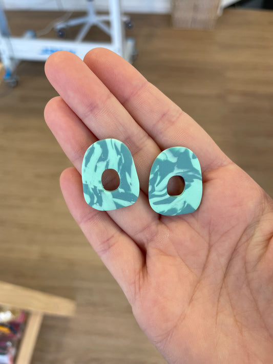 MINI DONUTS TIE DYE AZUL TURQUESA/AGUA