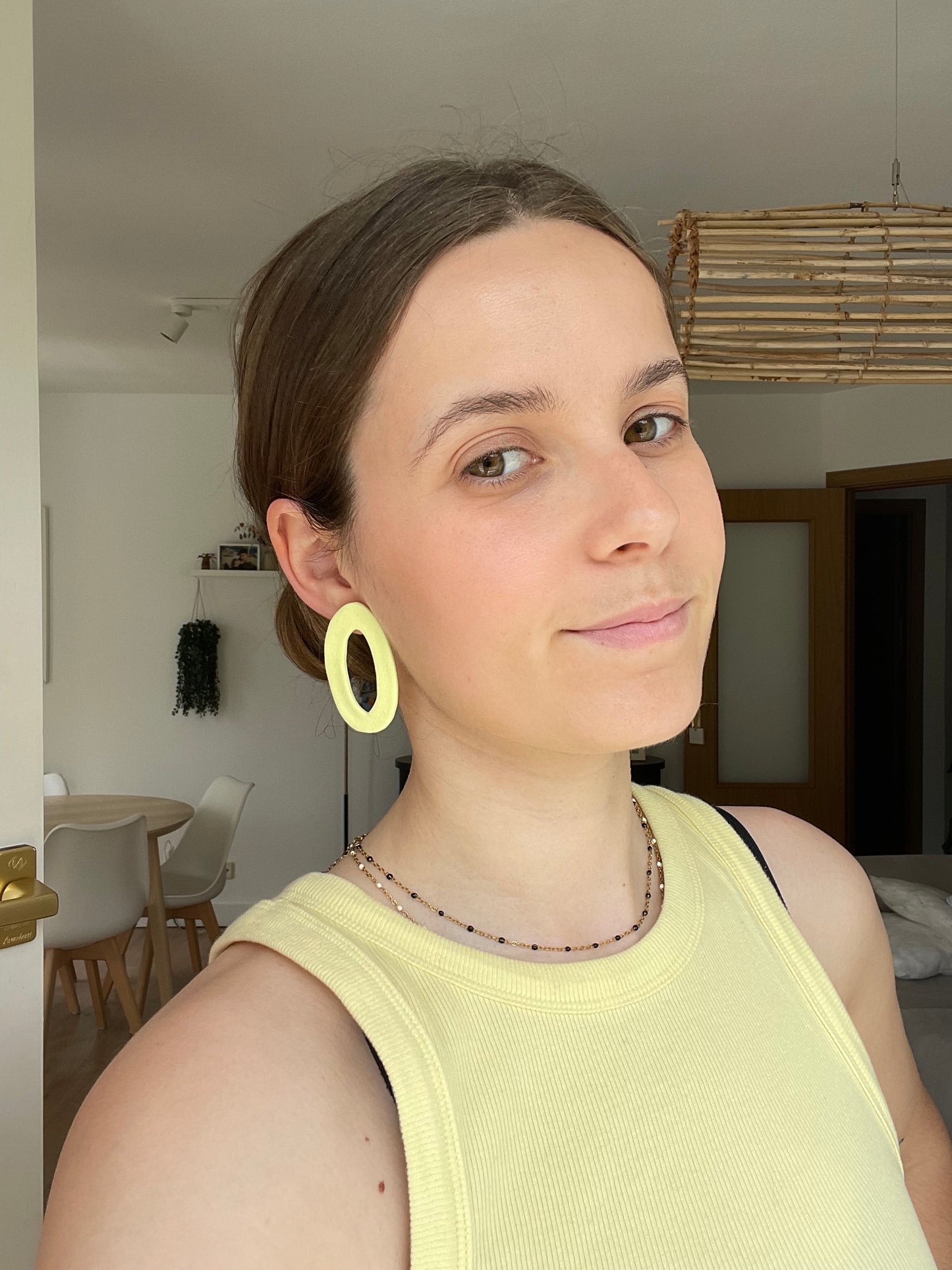 Maxi aro amarillo palo