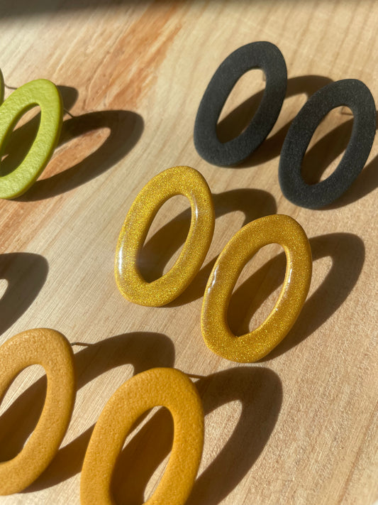 Mini aro dorado brillante