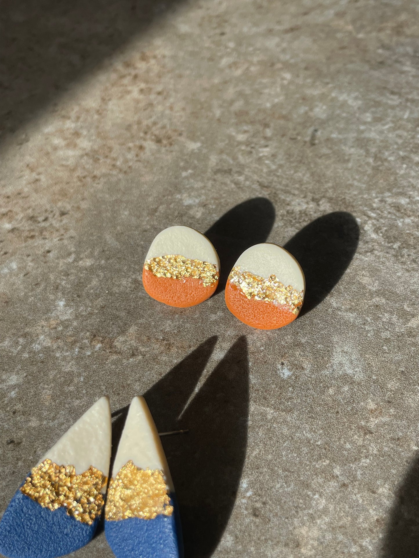 Viruta pan de oro blanco y teja