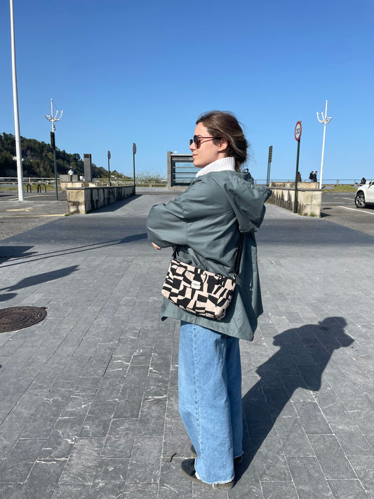 Bolso Gernika doble cremallera