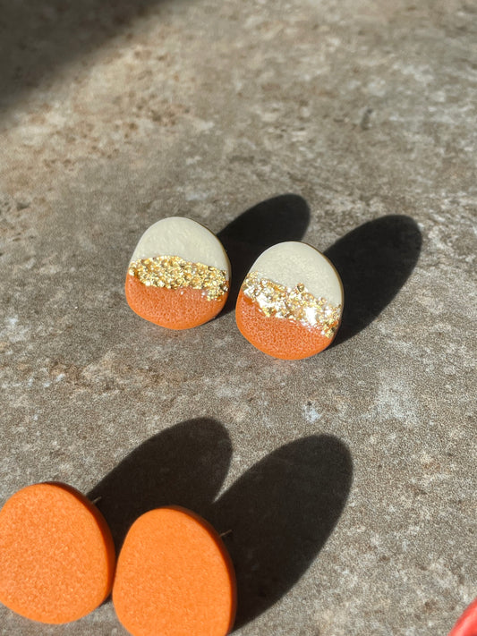 Viruta pan de oro blanco y teja