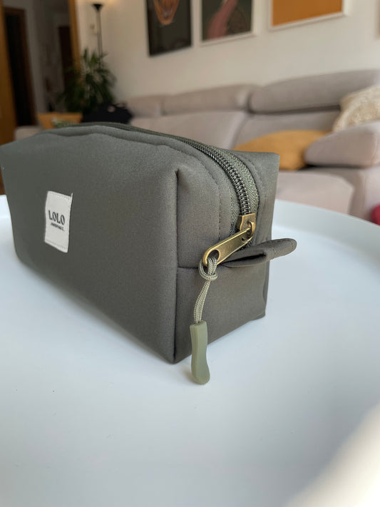 Estuche verde botella softshell