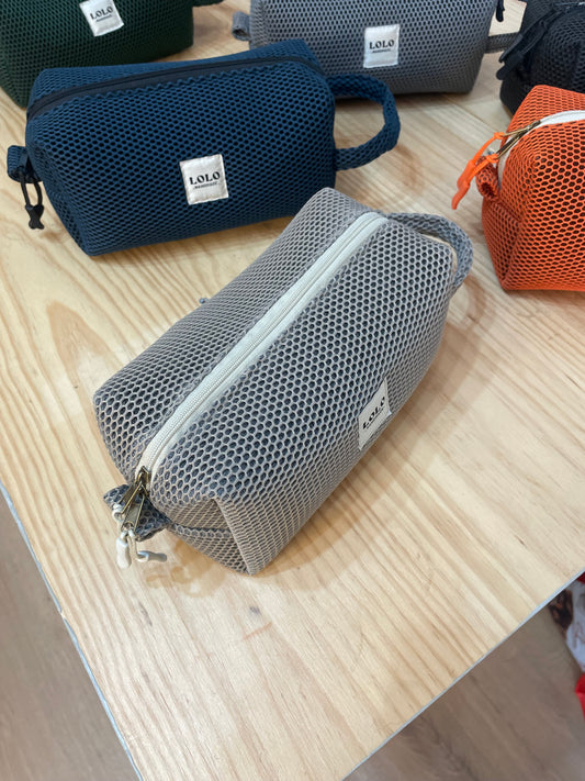 Neceser malla 3D piedra