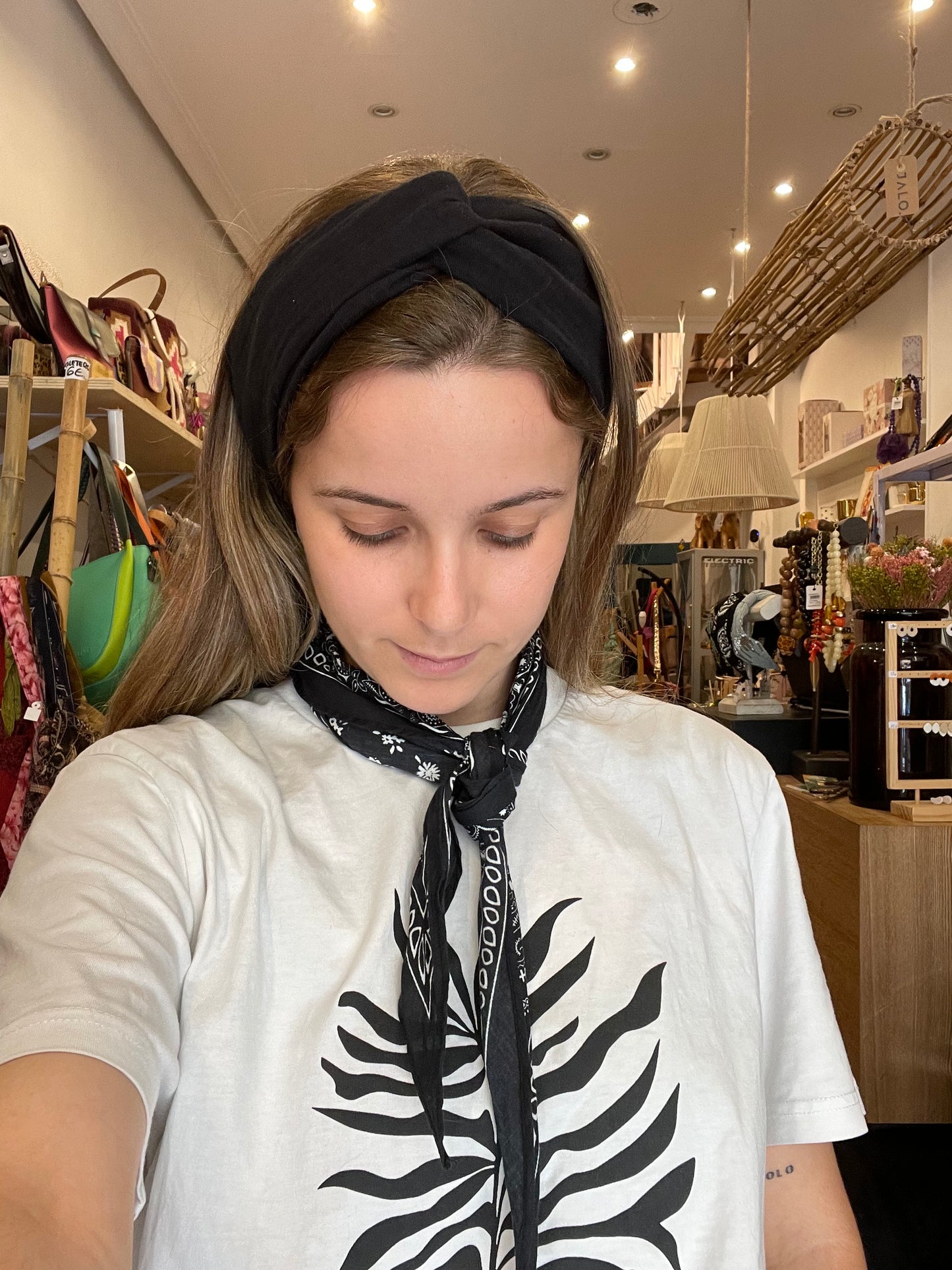Turbante negro