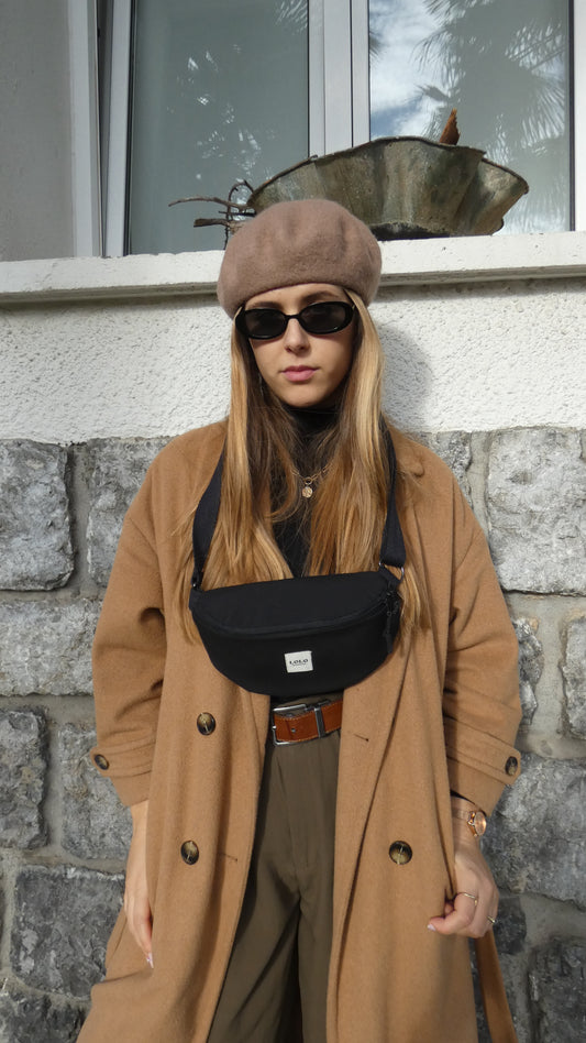 Riñonera black impermeable