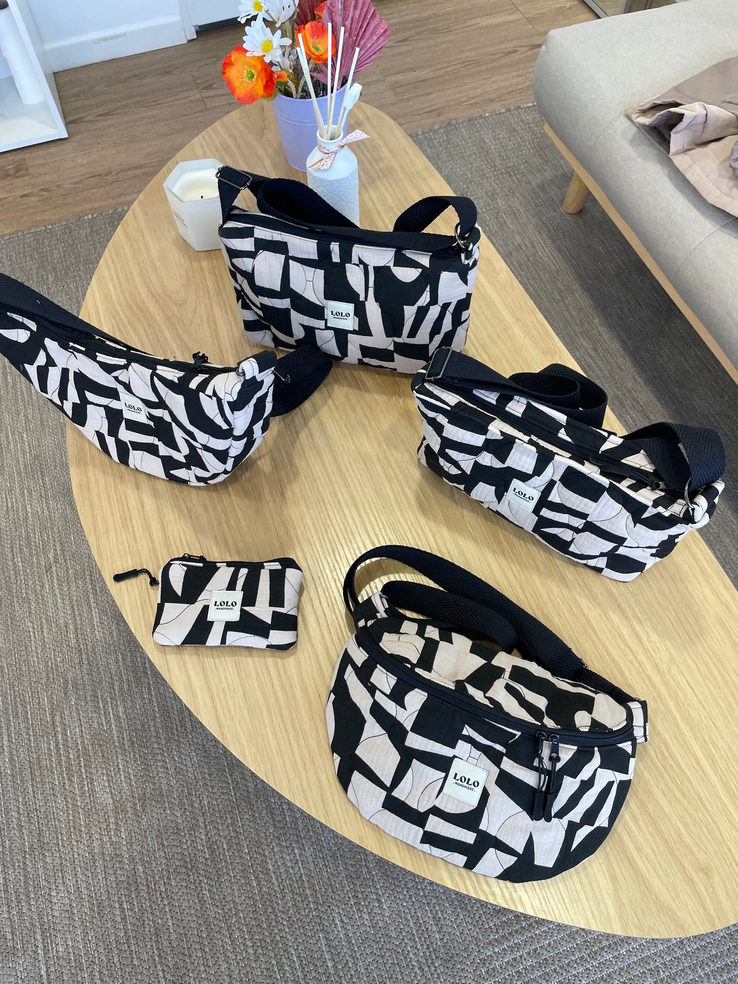 Bolso Gernika doble cremallera