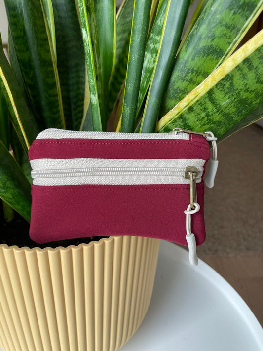Cartera softshell granate
