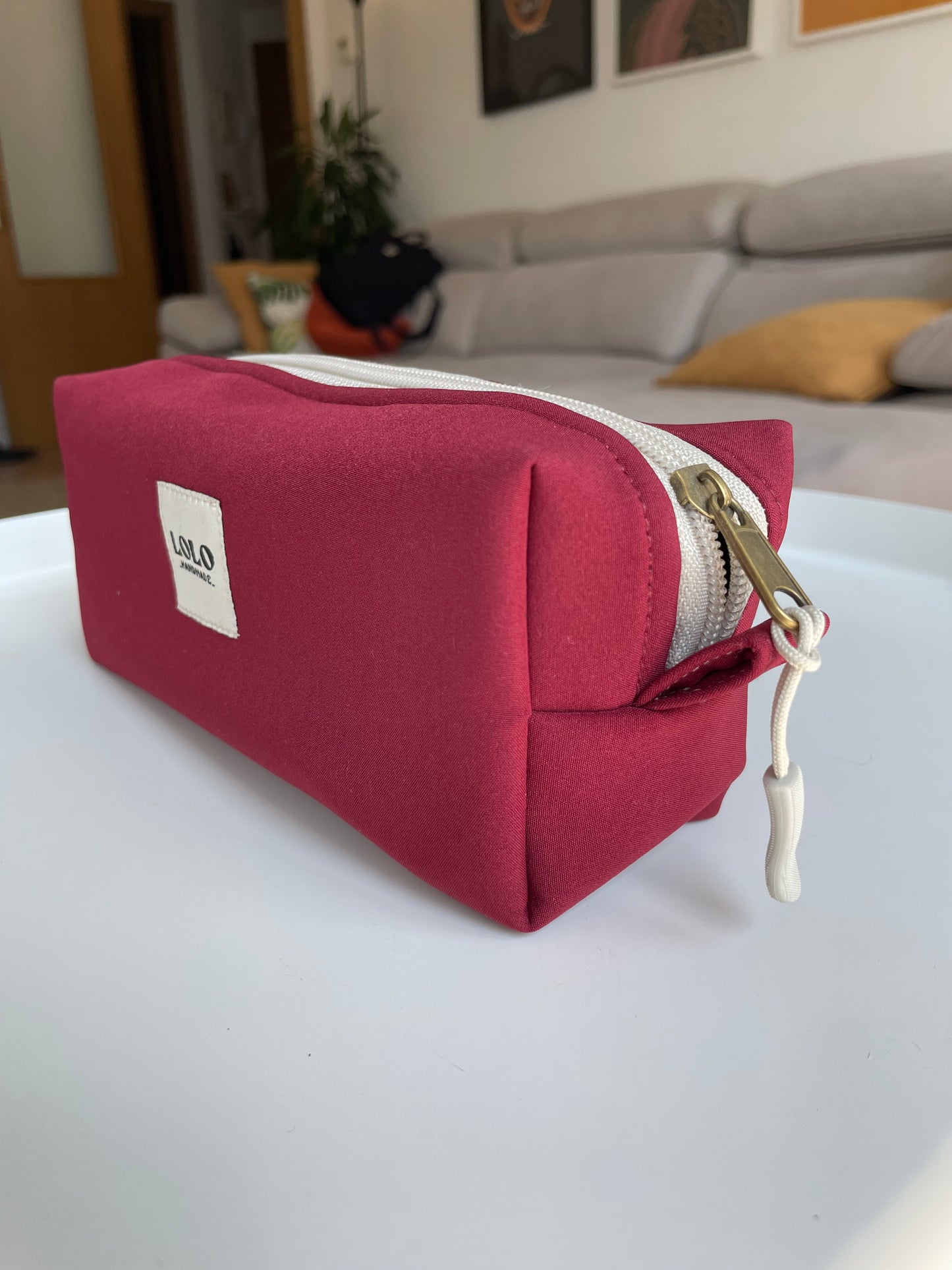Estuche burdeos softshell