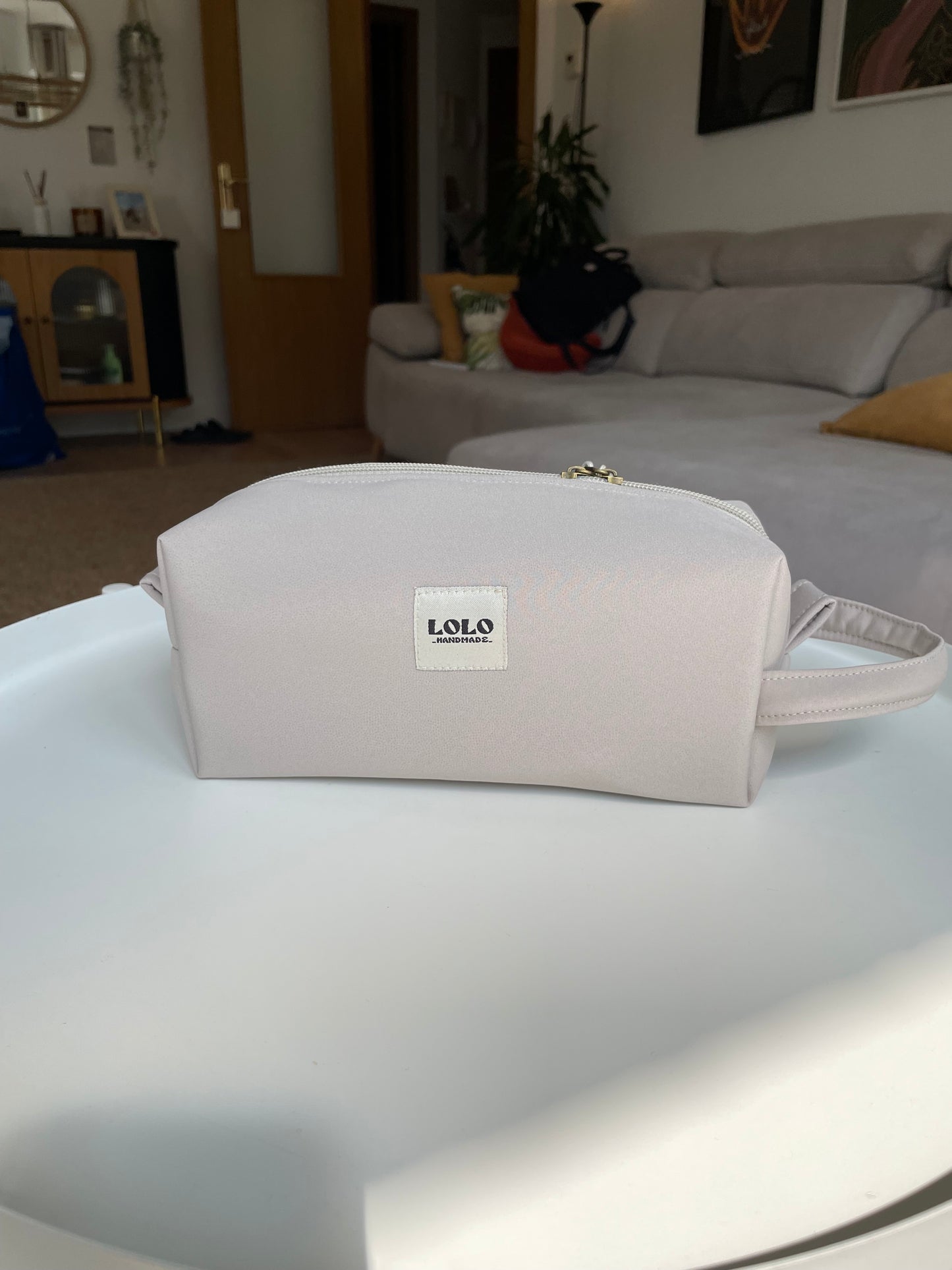 Neceser beige softshell