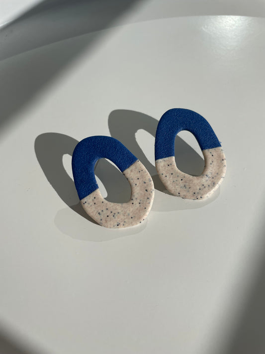 Leize azul marino-gris virutas