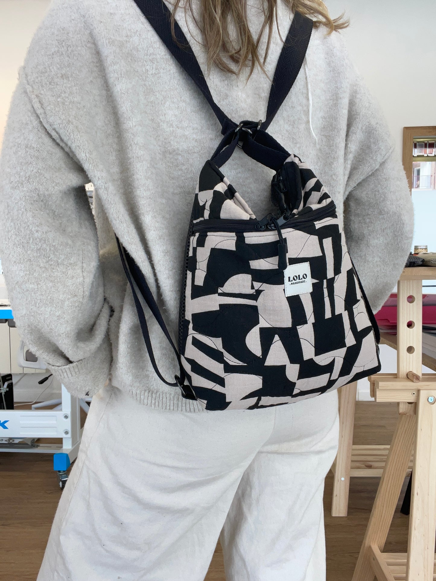 Mini bolso/mochila reversible Gernika