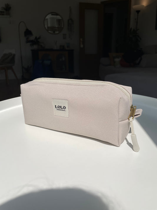 Estuche beige softshell