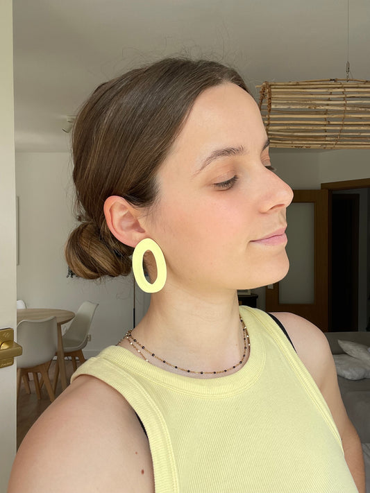 Maxi aro amarillo palo