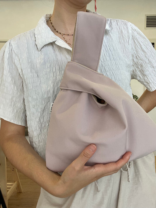 Bolso nudo impermeable rosa palo