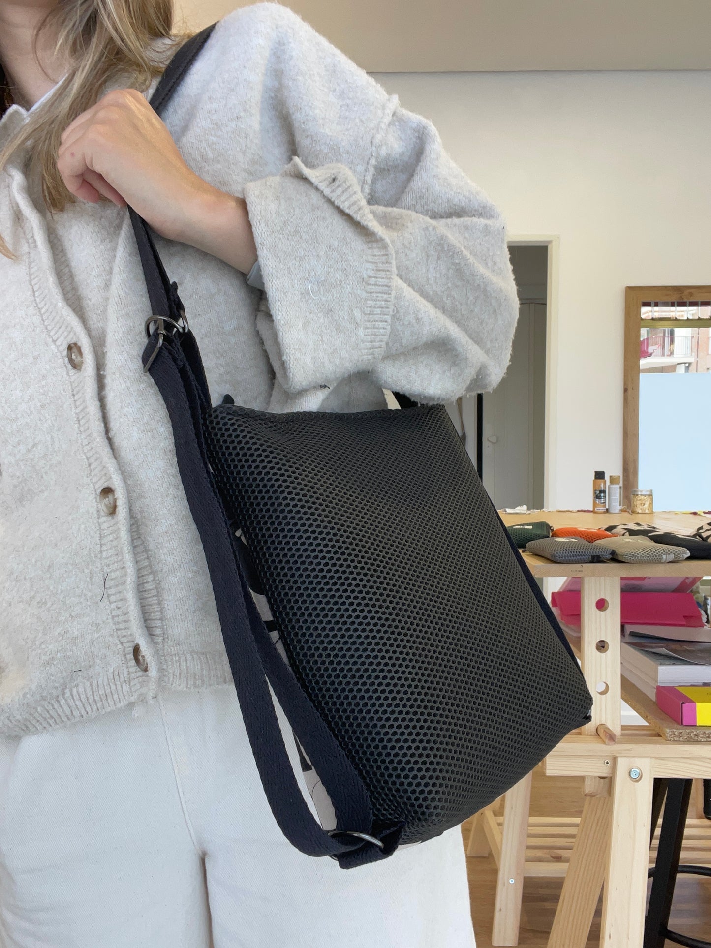 Mini bolso/mochila reversible Gernika