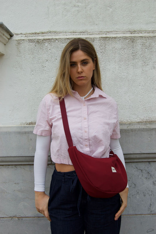 Bolso moon XL softshell burdeos