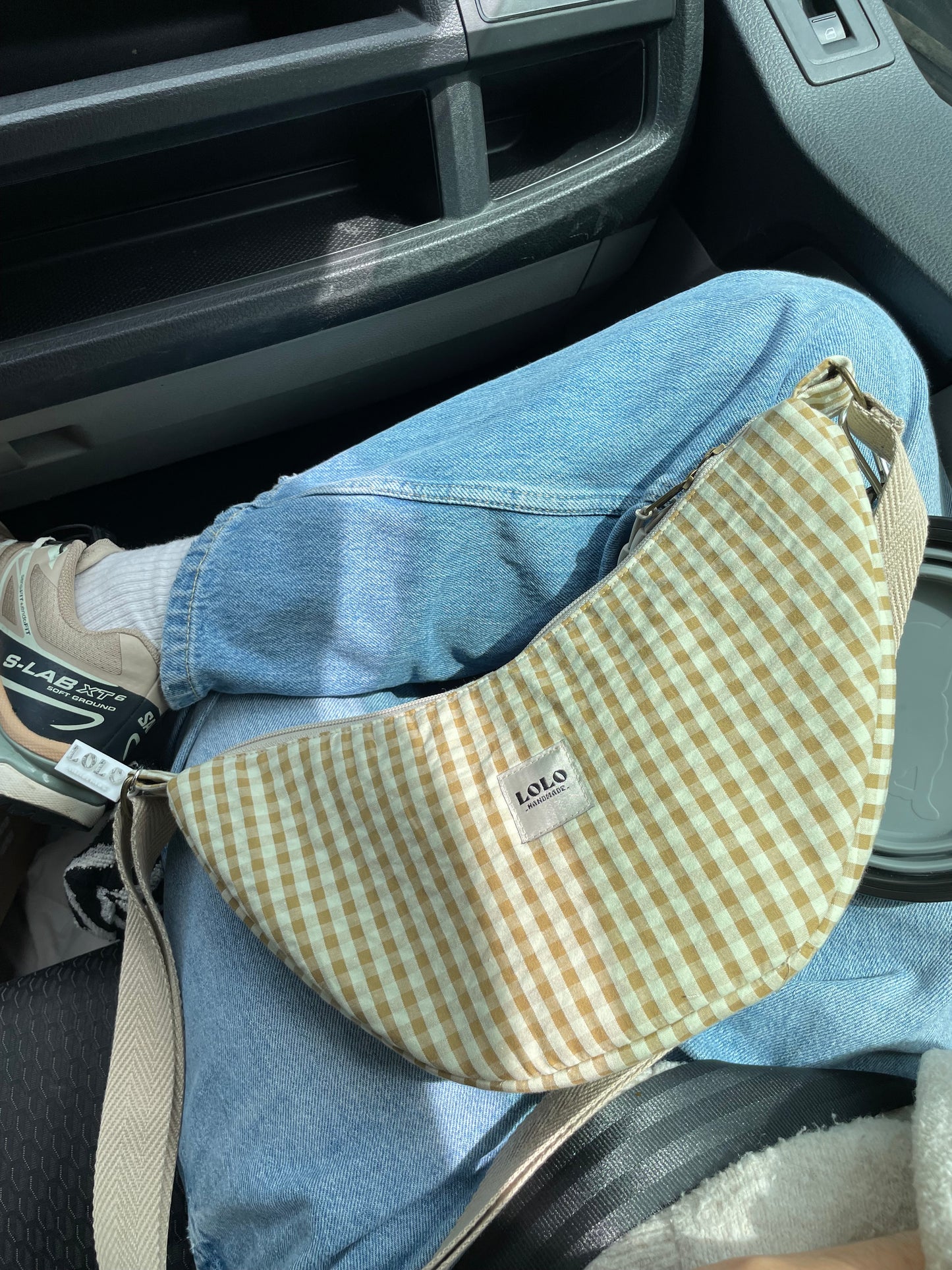 Bolso moon vichy verde