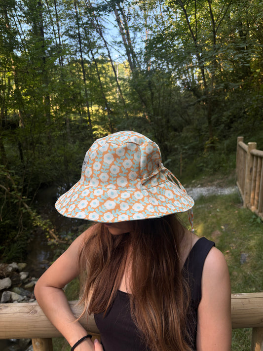 Bucket hat flores