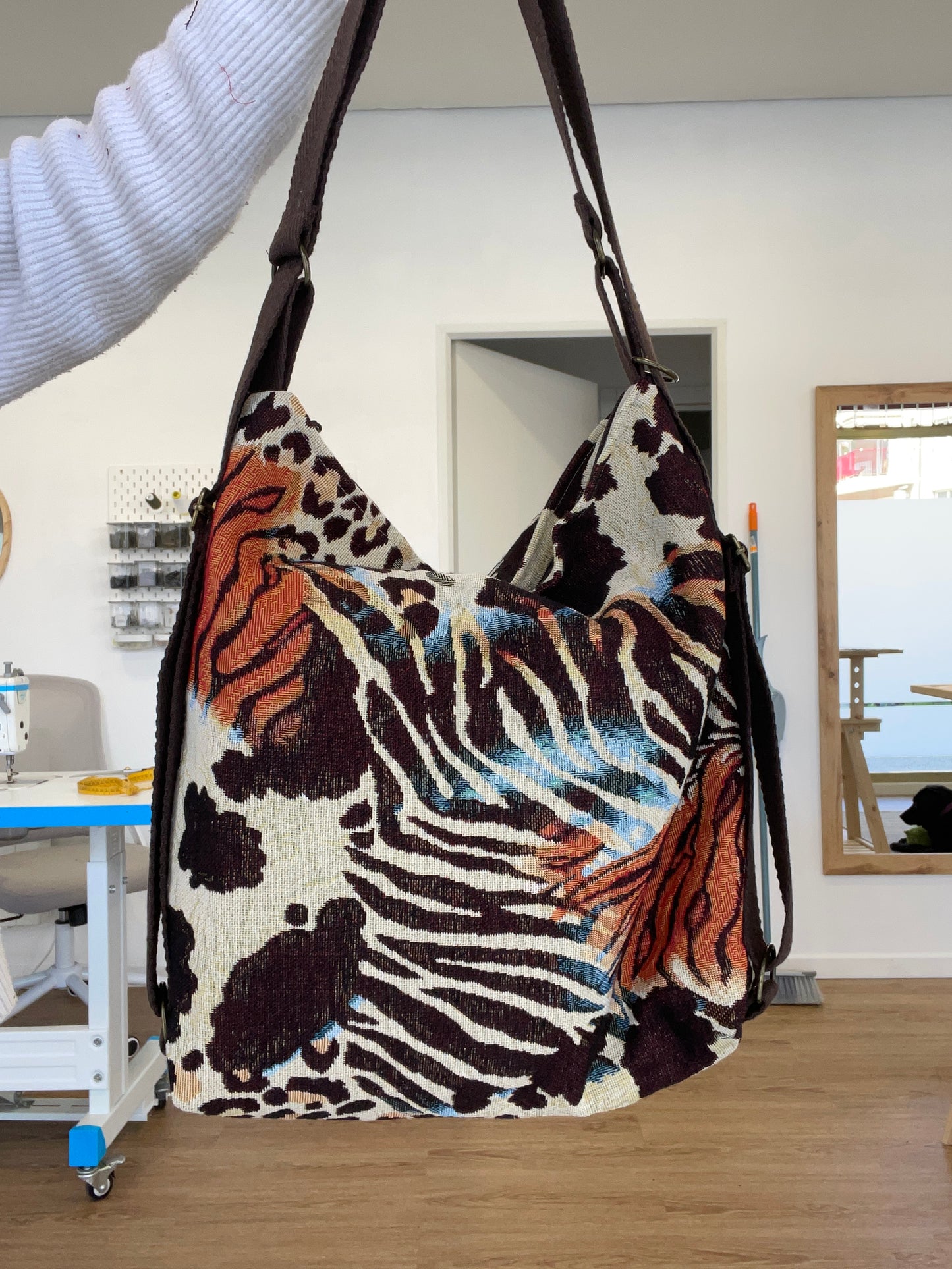 Bolso/mochila animal print