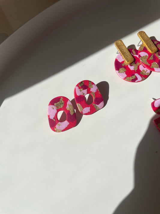Mini donuts tie dye rojo