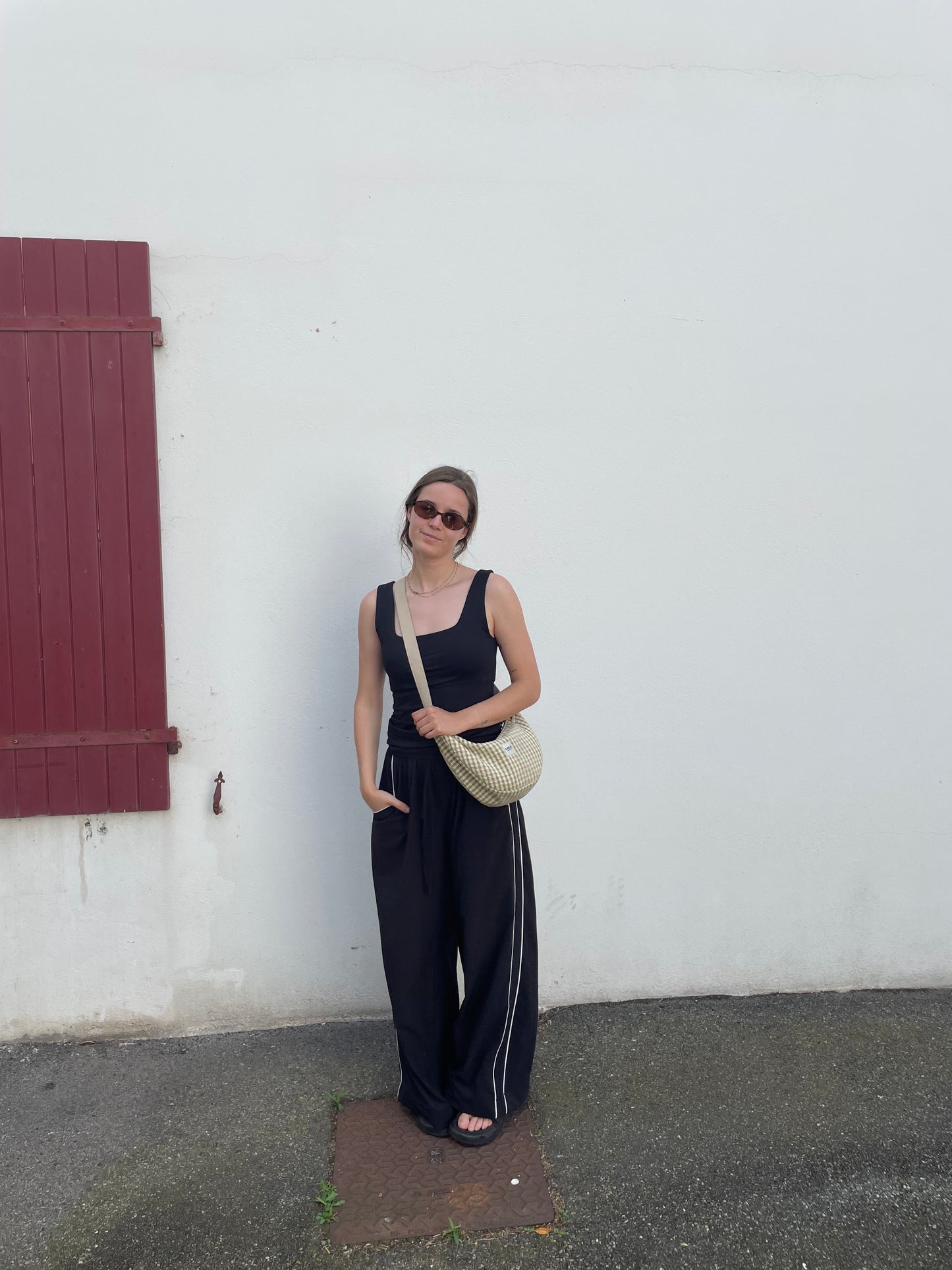 Bolso moon vichy verde