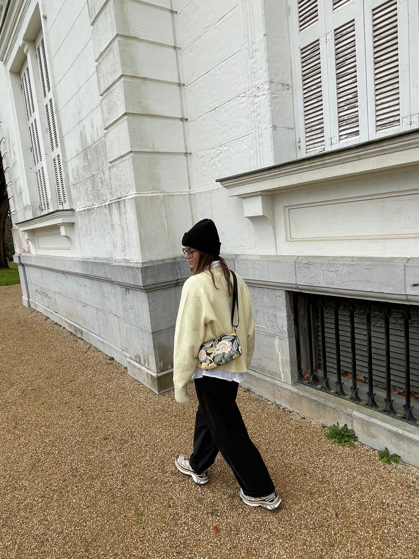 Bolso pocket jardín de flores