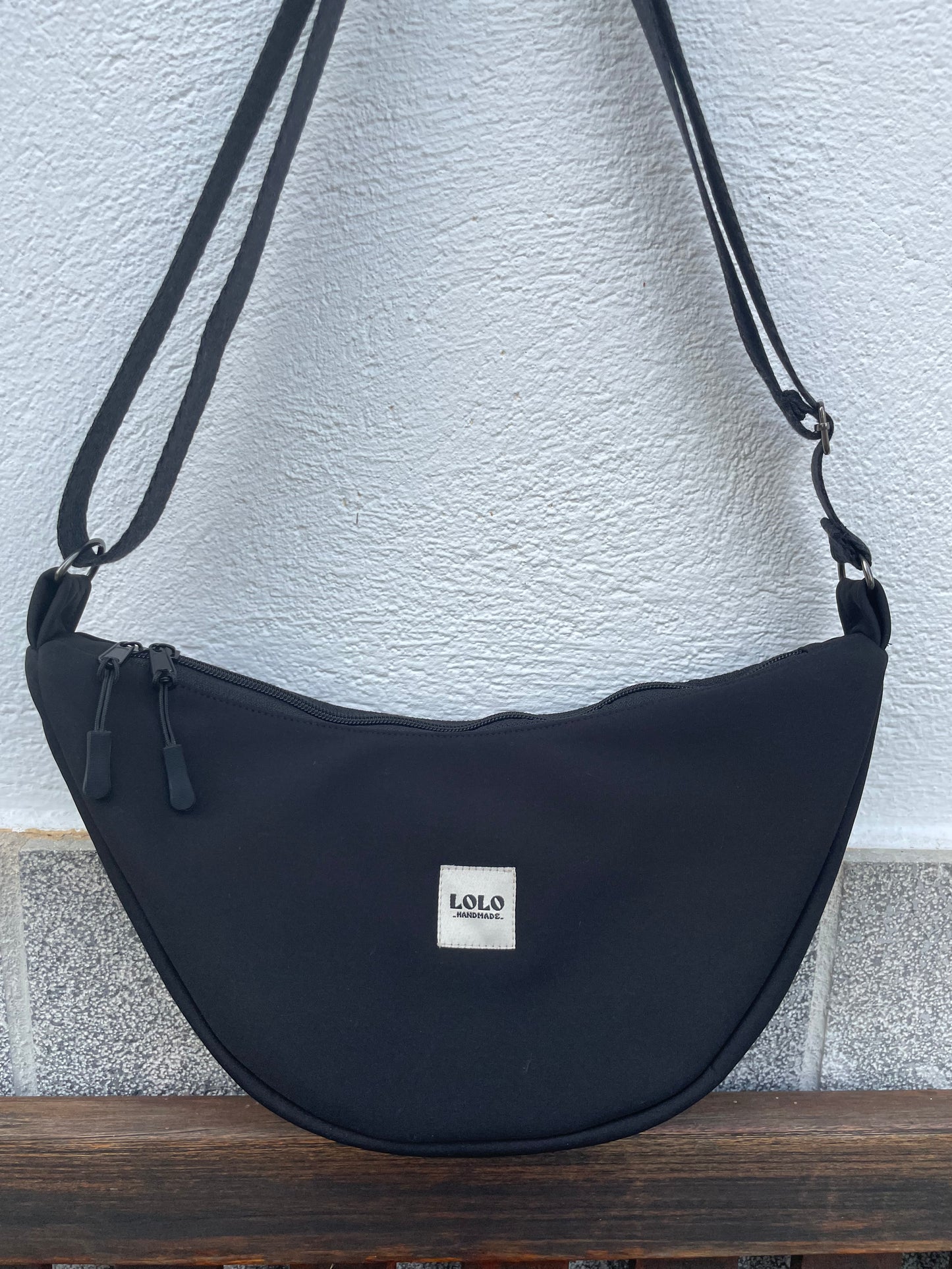 Bolso moon softshell negro