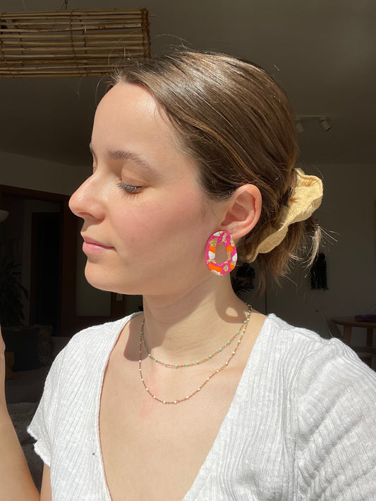 Leize tie dye rosa