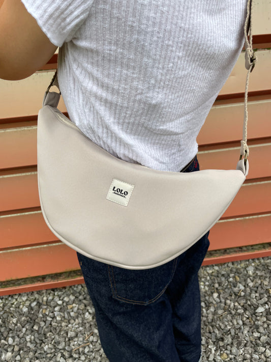 Bolso moon softshell beige