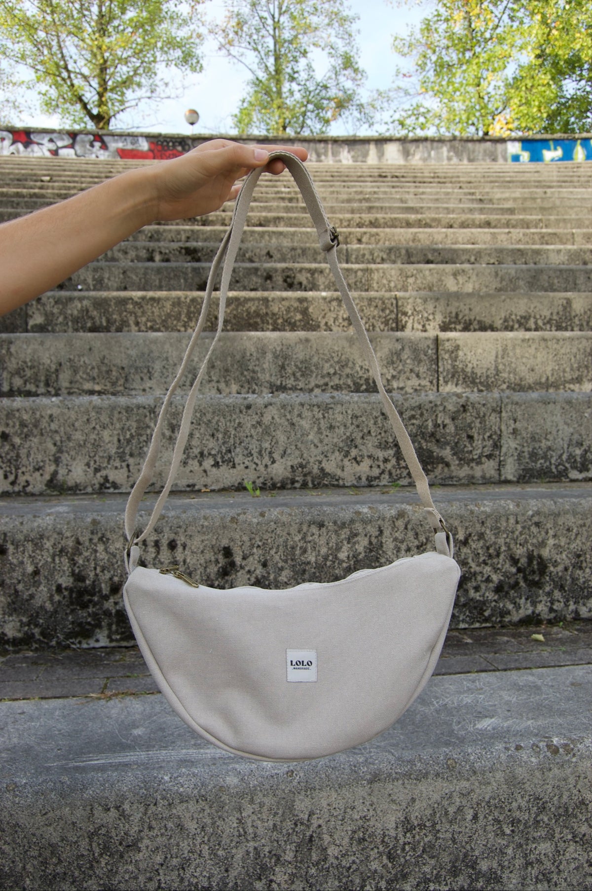 Bolso moon beige