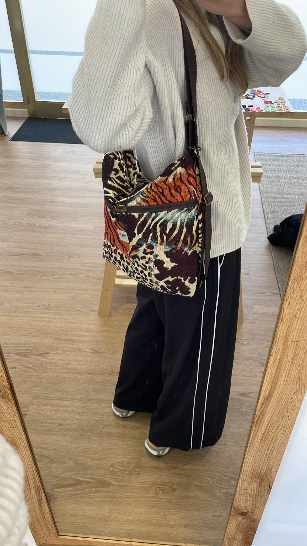 Bolso/mochila animal print