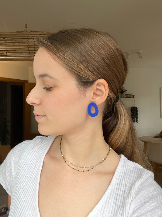 Mini leize azul eléctrico