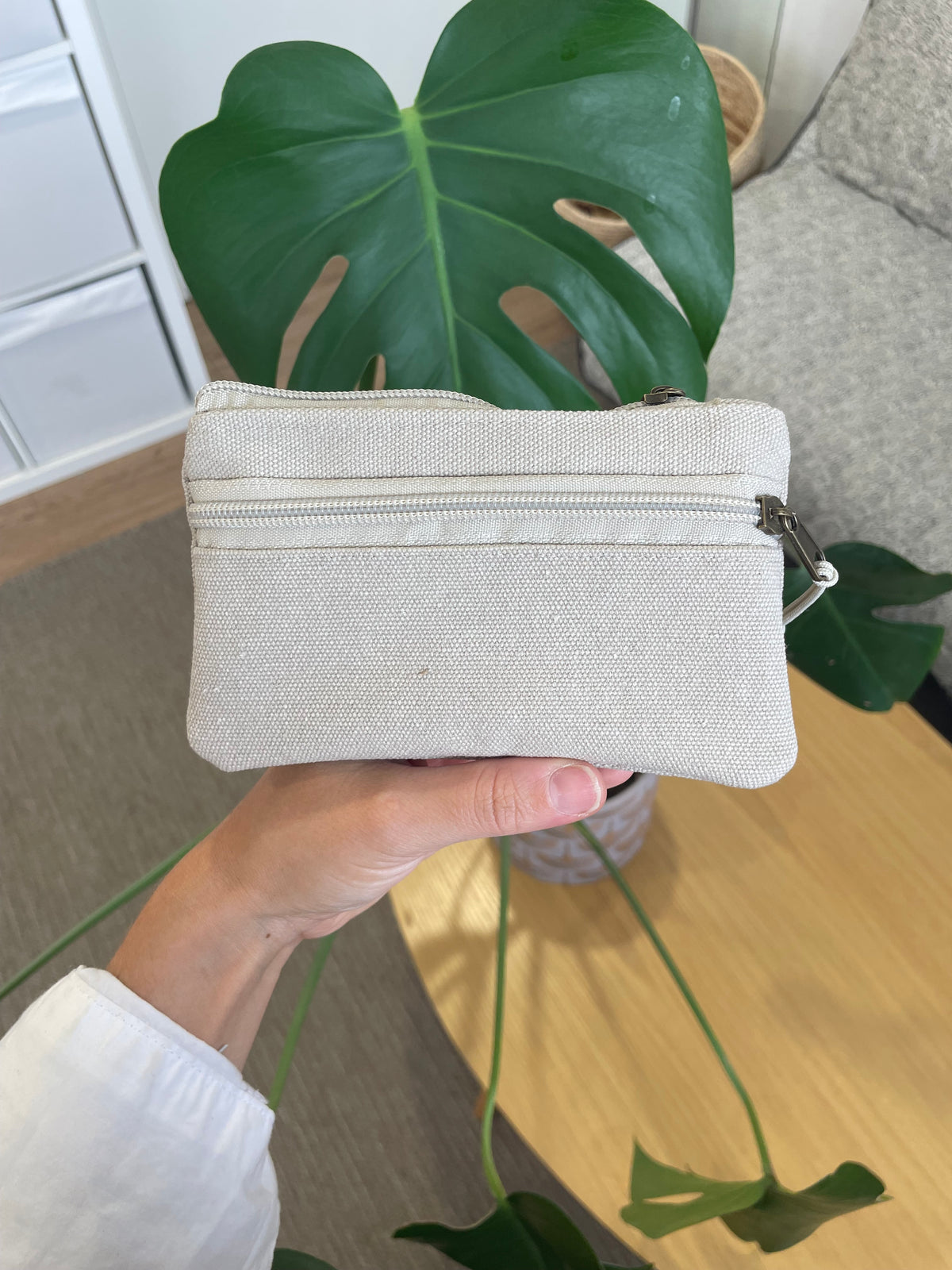 Cartera beige