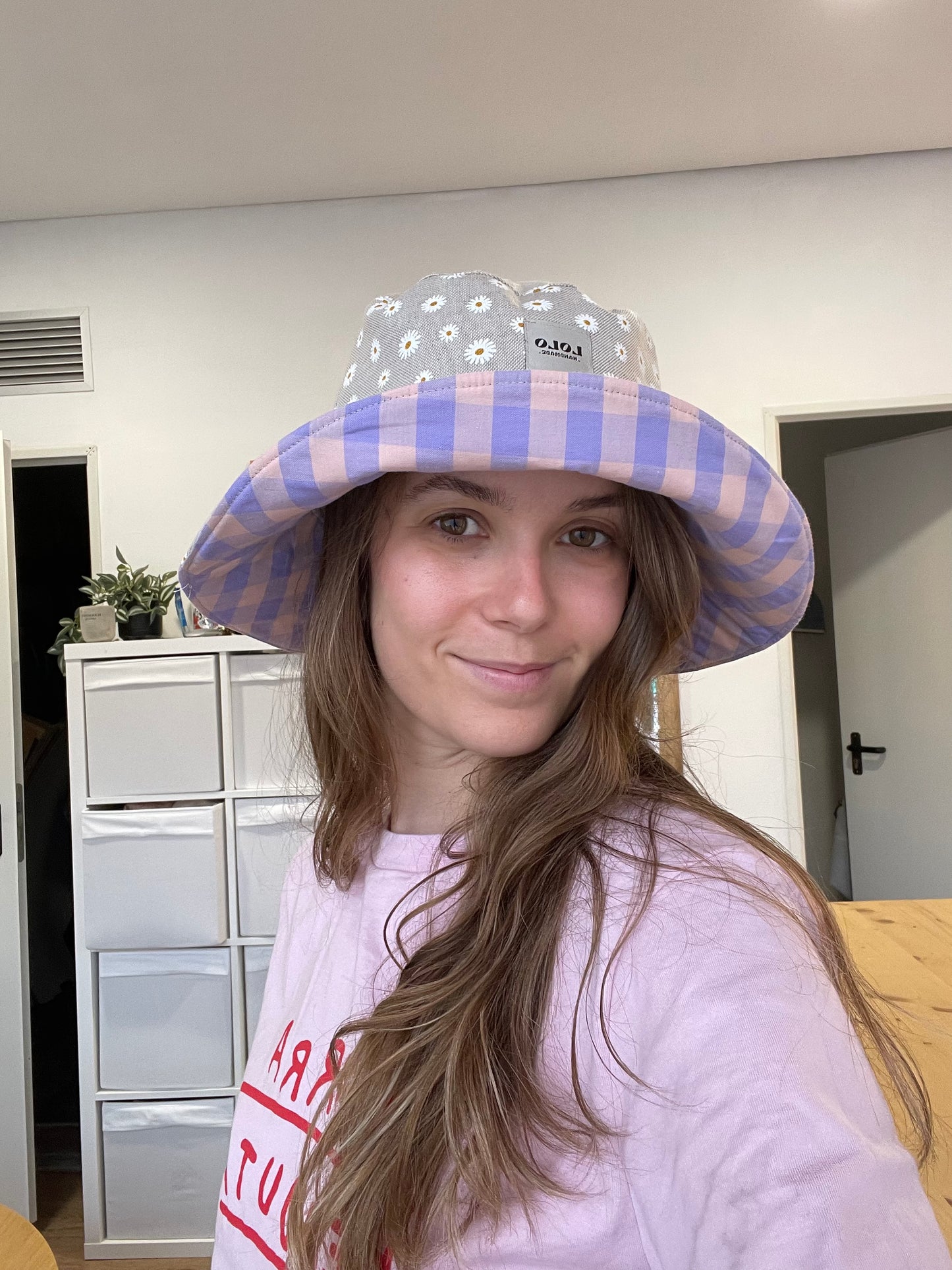 Bucket hat mini margaritas/vichy