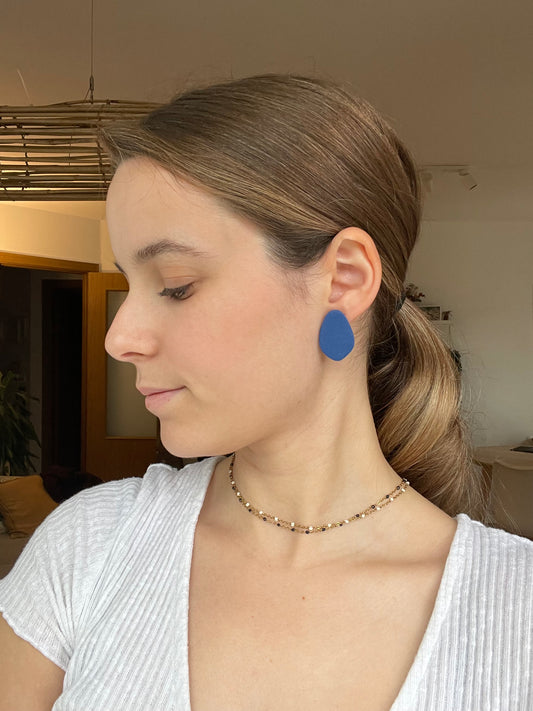 Mini harri azul marino