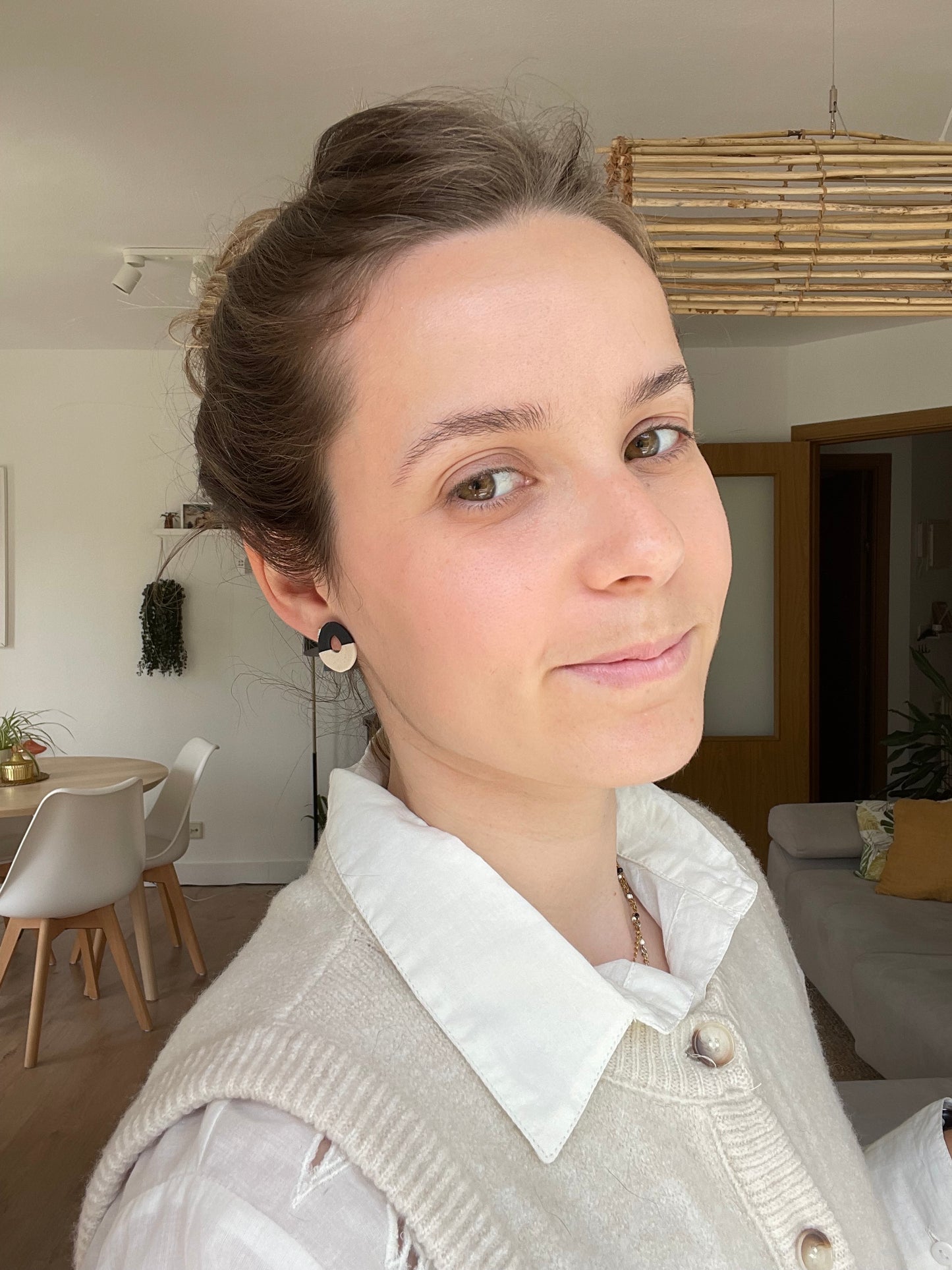 Mini koba negro y beige