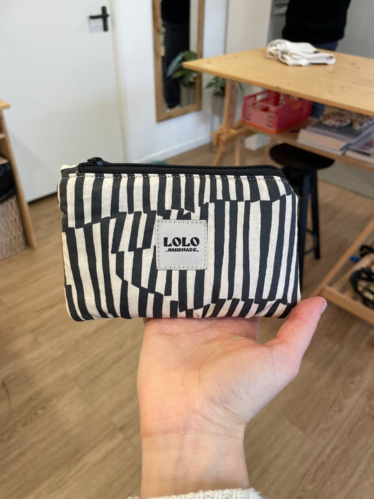 Cartera líneas impermeable