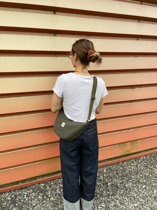 Bolso moon softshell verde botella