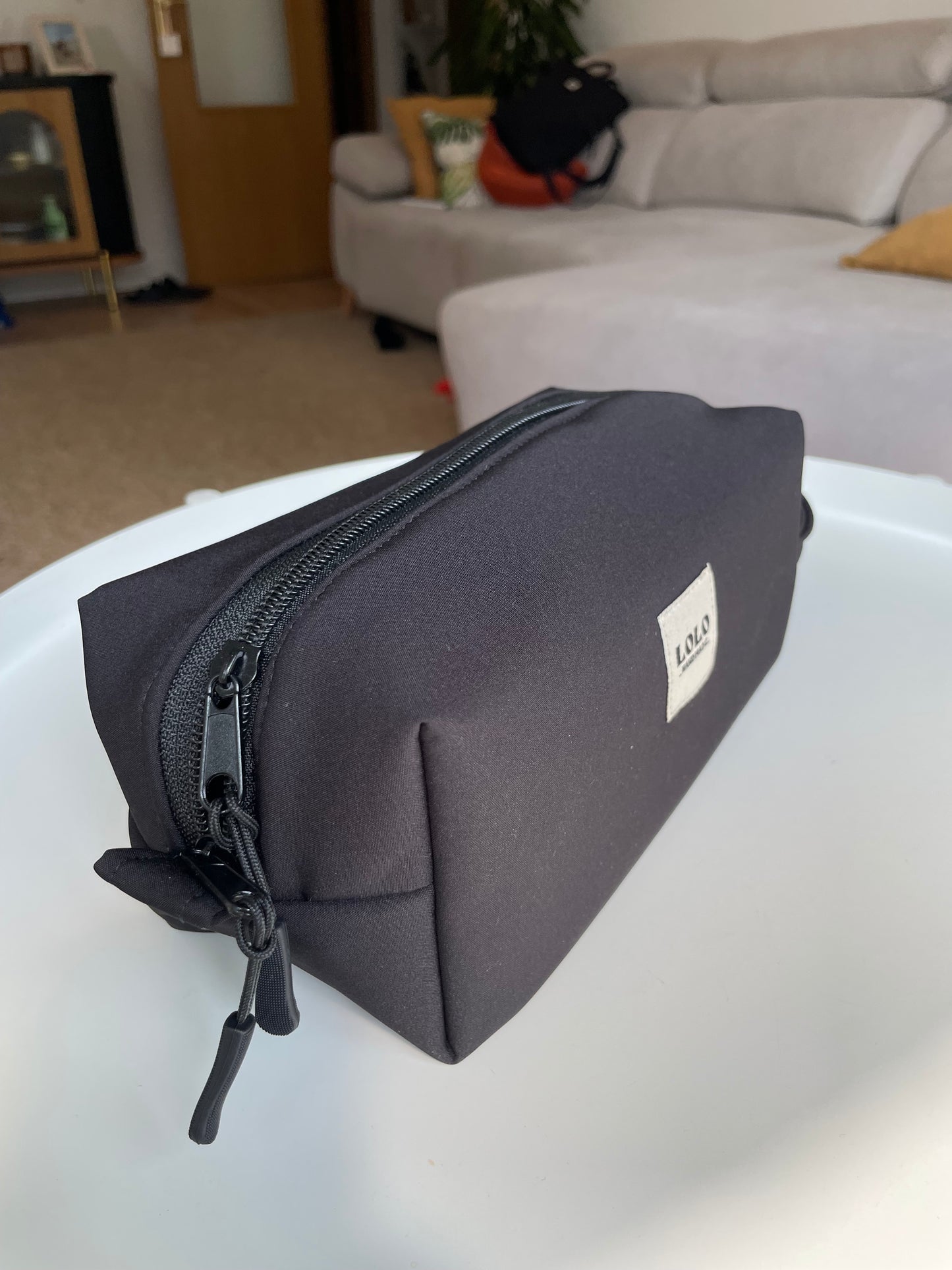 Neceser negro softshell