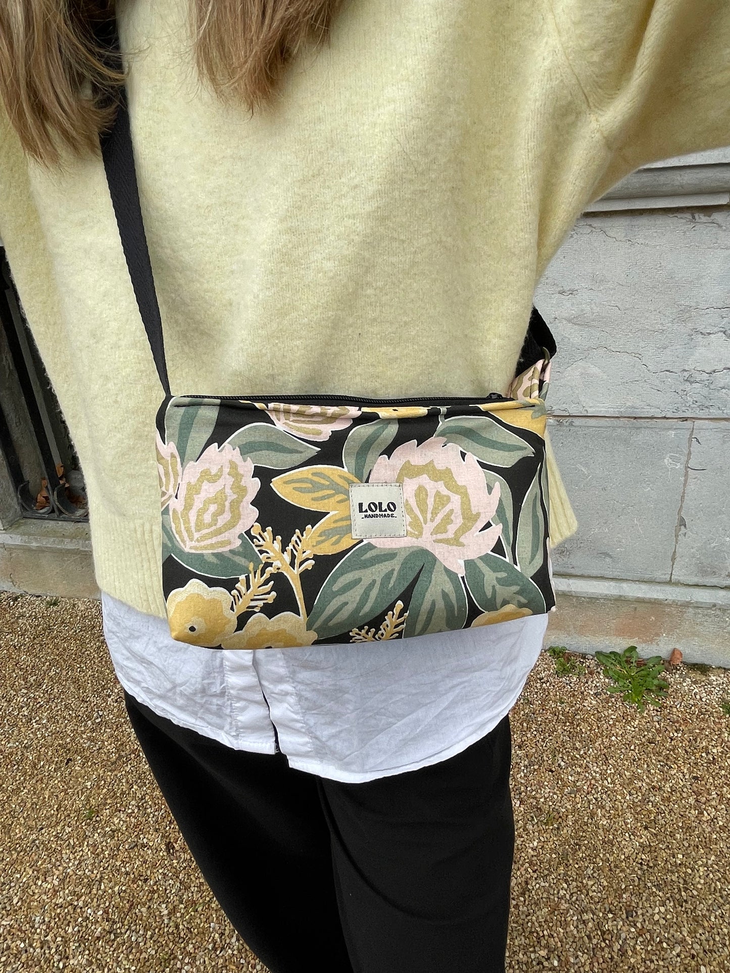 Bolso pocket jardín de flores