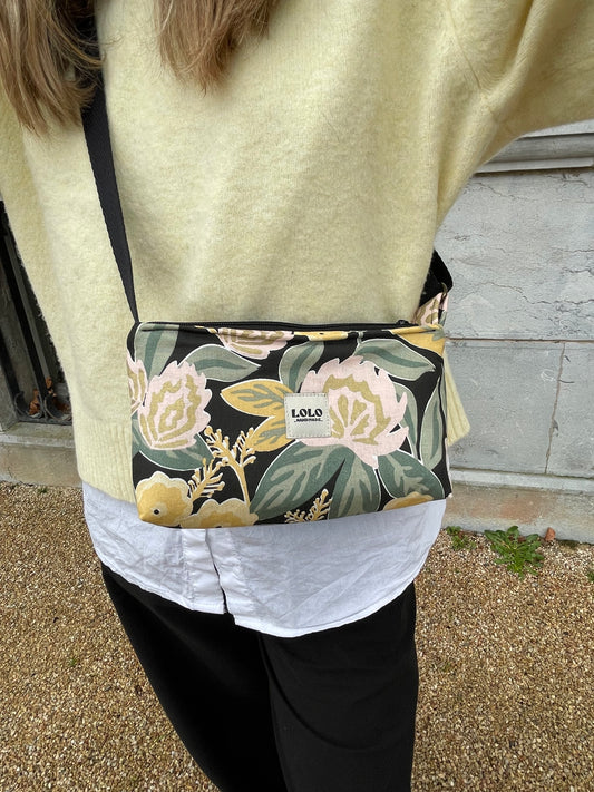 Bolso pocket jardín de flores