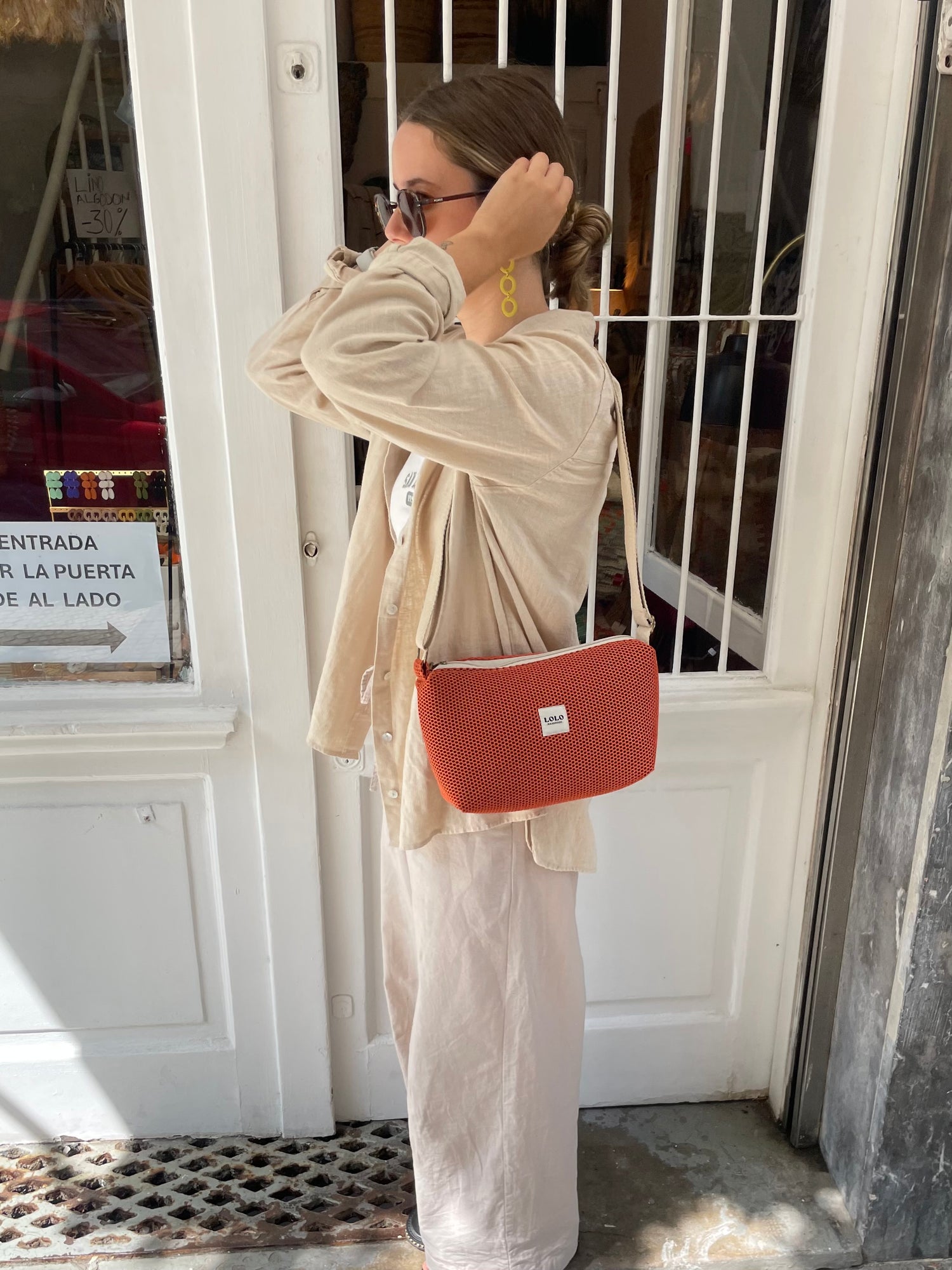 Bolso doble cremallera