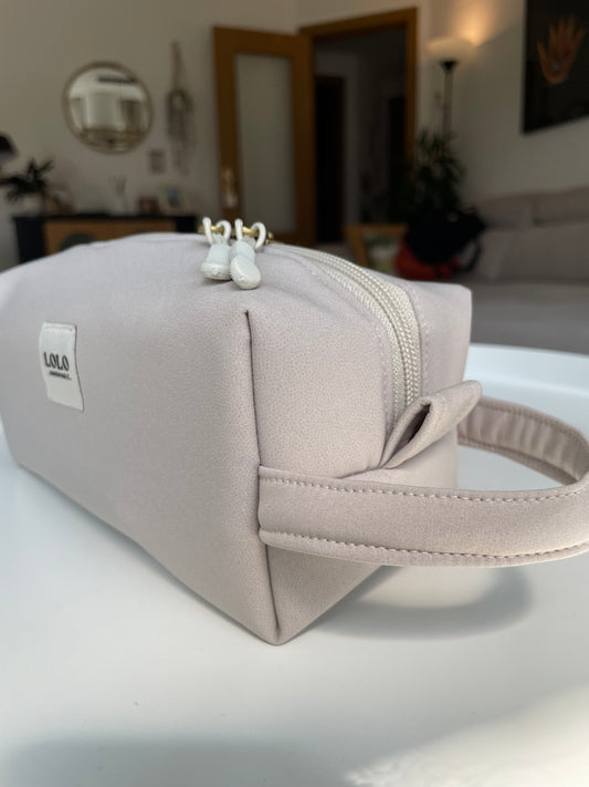 Neceser beige softshell