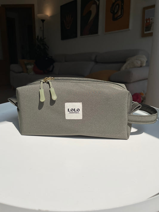 Neceser verde menta softshell