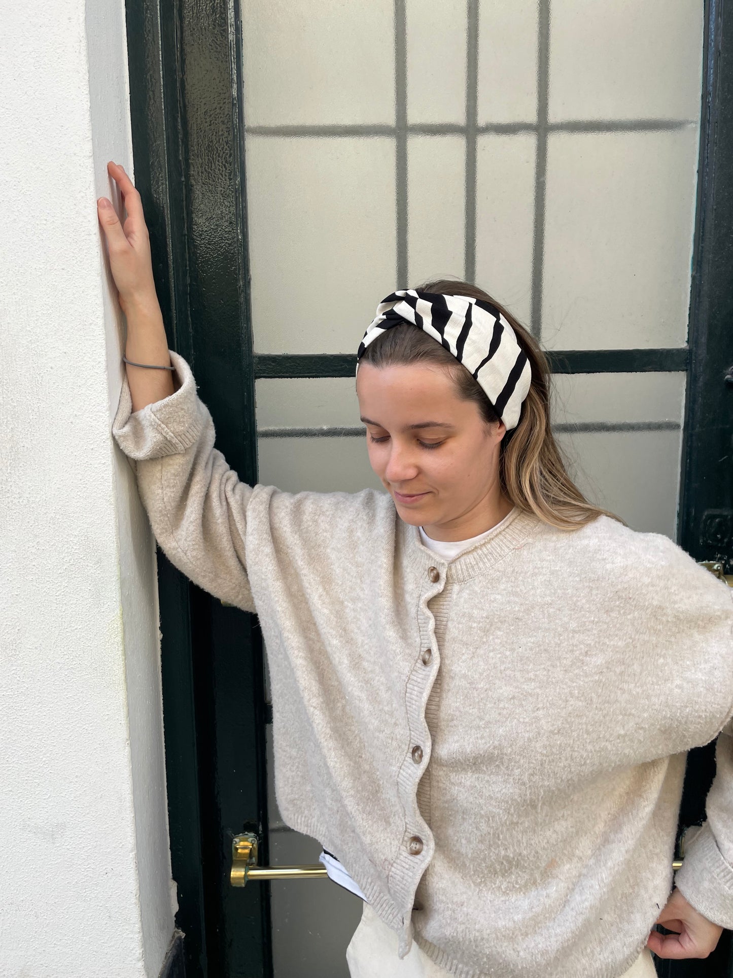 Turbante cebra