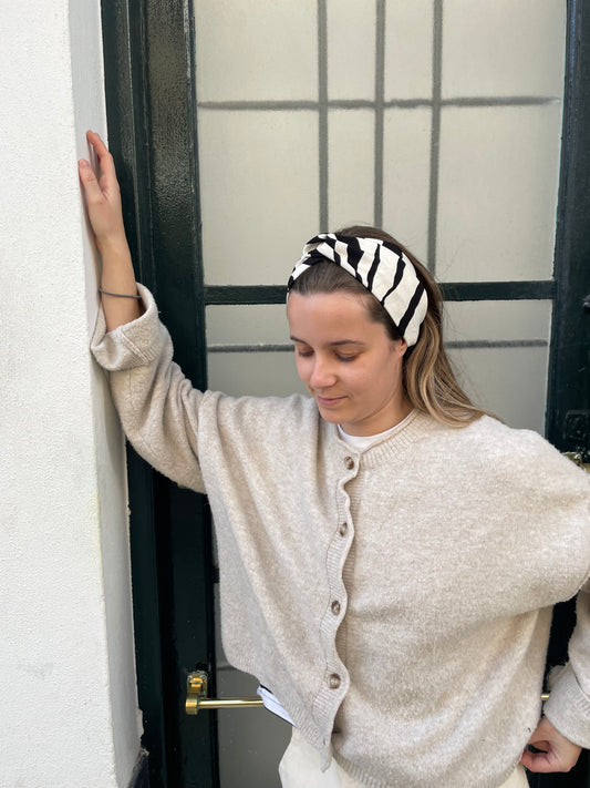 Turbante cebra