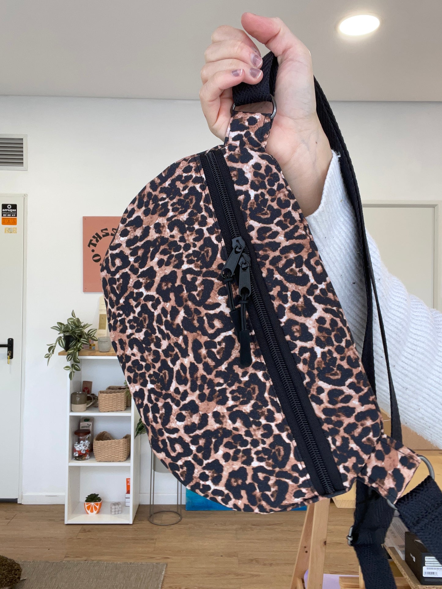 Riñonera XL leopardo