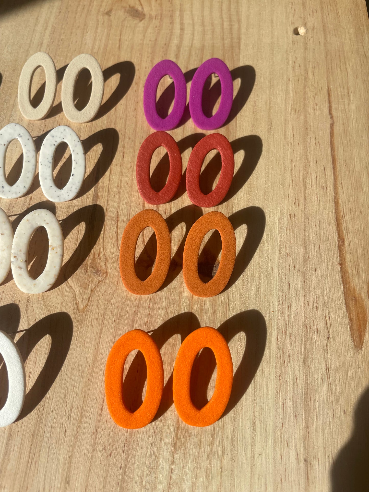 Mini aro terracota efecto cuero